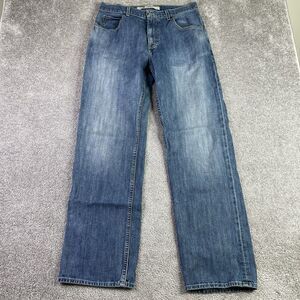 Gap Jeans Men’s 32X32 Blue Straight Loose Fit Mid-Rise Light Wash Preppy